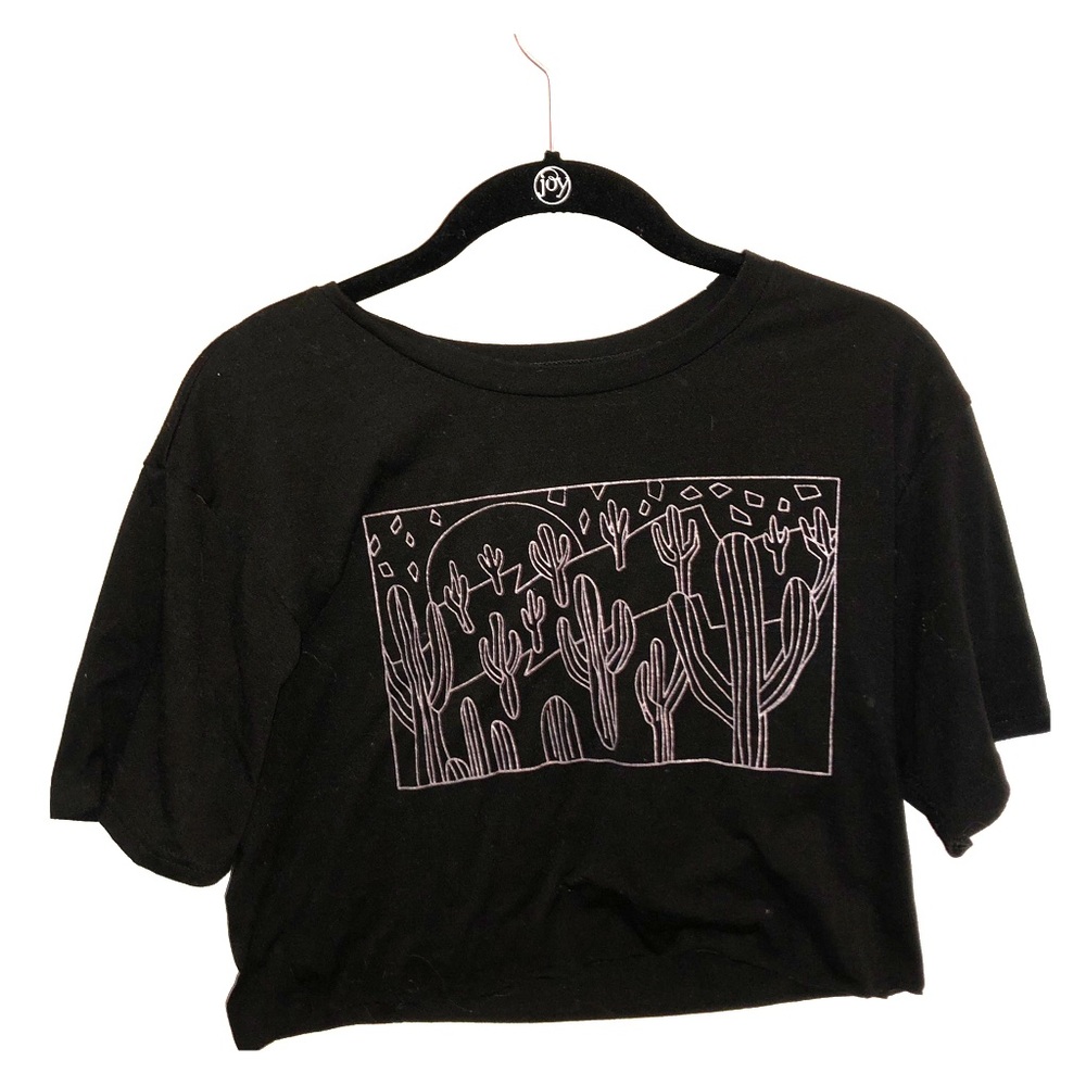 Cactus crop top